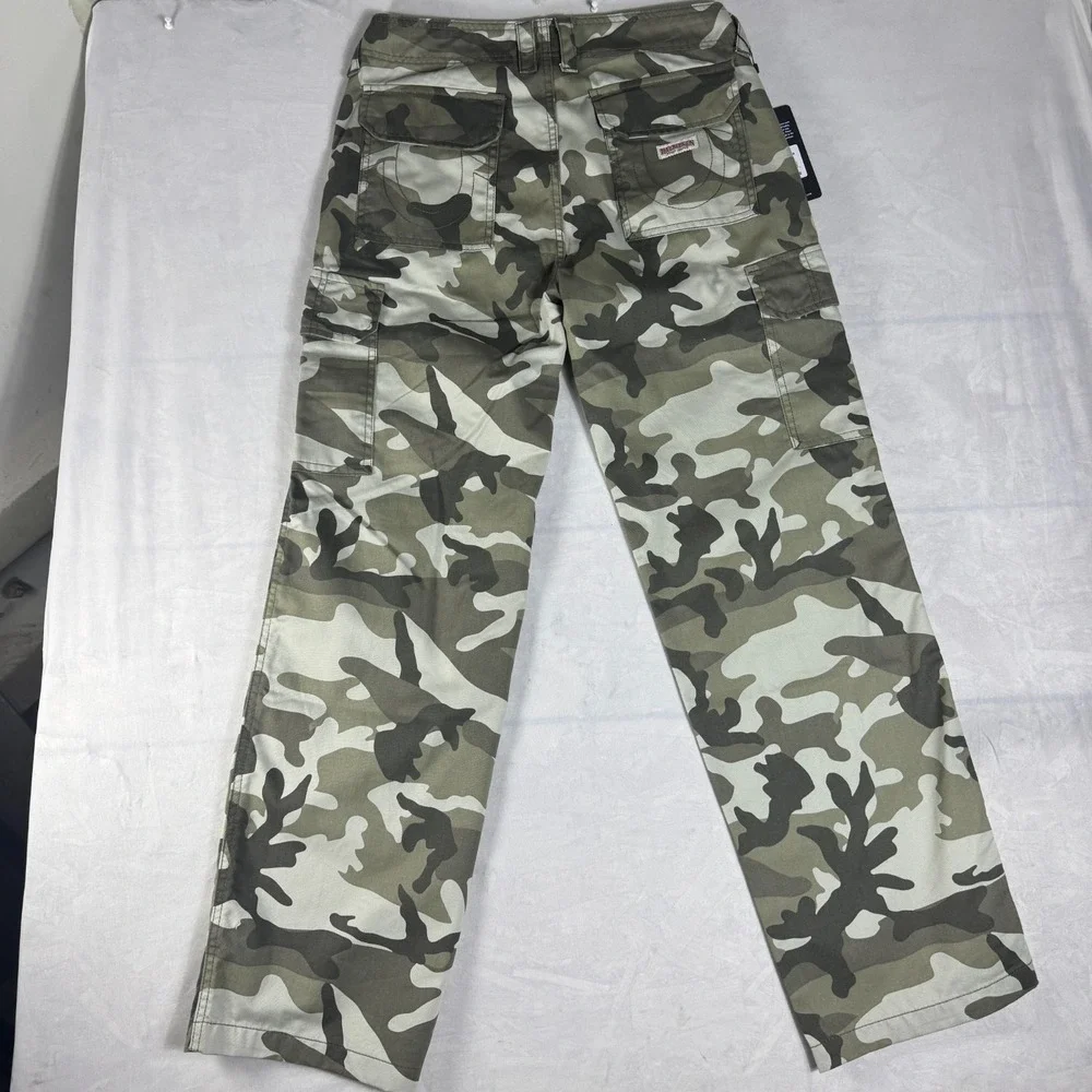 NWT True‎ Religion Mens Cargo Pants SN Dusty Green Camo Military Outdoor 27